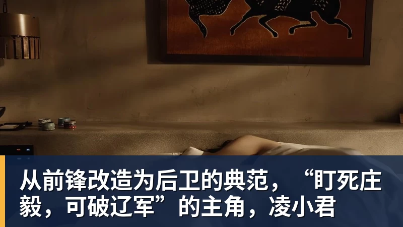 从前锋改造为后卫的典范,“盯死庄毅,可破辽军”的主角,凌小君